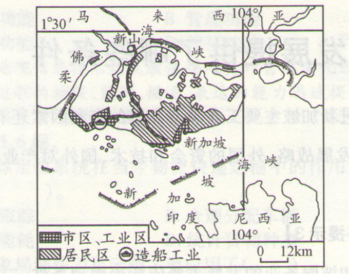 成考地理研究地理环境为新加坡经济发展提供了哪些条件